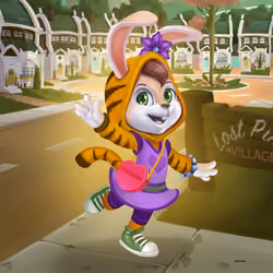 Maple the Tiger Bunny #5151