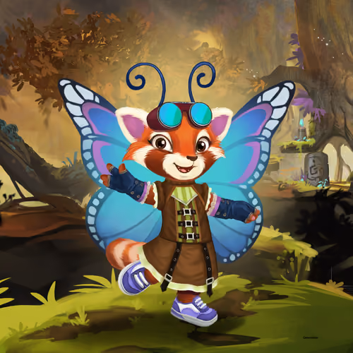 Isabella the Red Panda #1098