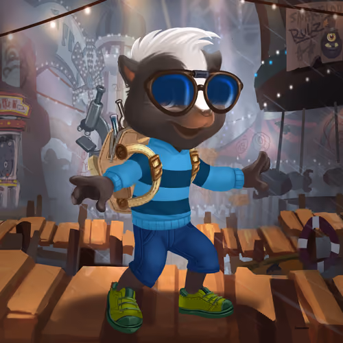 Lucas the Skunk #3370