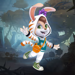 Maple the Tiger Bunny #4555