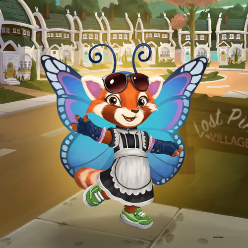 Isabella the Red Panda #883