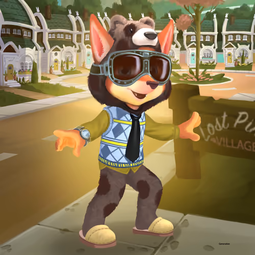 Oliver the Fox #3575