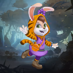 Maple the Tiger Bunny #5195