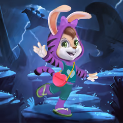 Maple the Tiger Bunny #4831