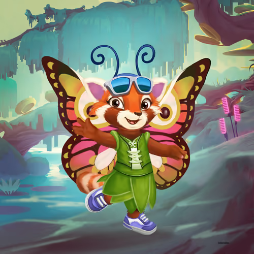 Isabella the Red Panda #2391