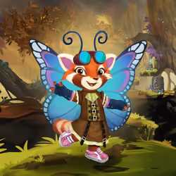 Isabella the Red Panda #6467