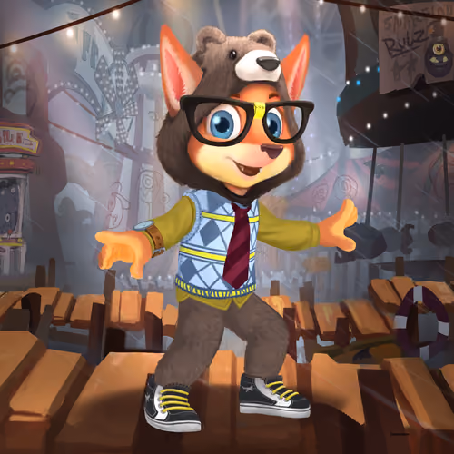 Oliver the Fox #1222
