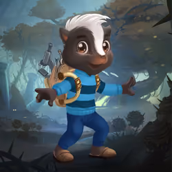 Lucas the Skunk #1546
