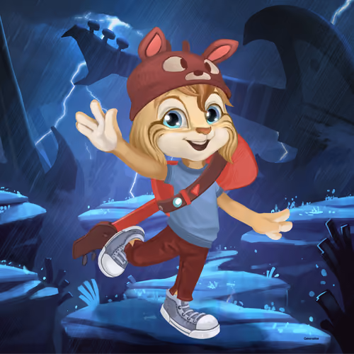 Ava the Lynx #5140