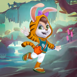 Maple the Tiger Bunny #3099