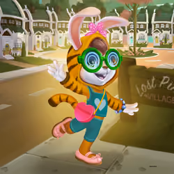 Maple the Tiger Bunny #2204