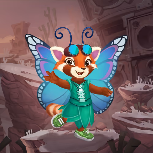 Isabella the Red Panda #5381