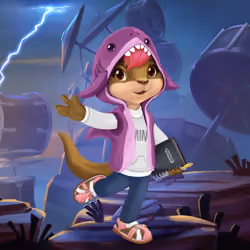 Ember the Otter #3253