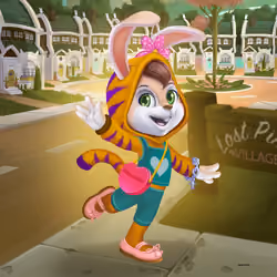 Maple the Tiger Bunny #3529