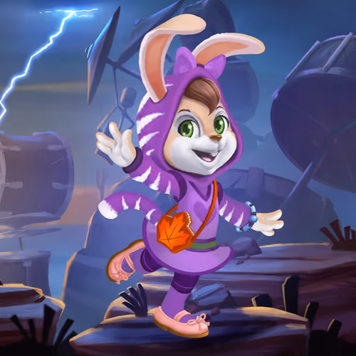 Maple the Tiger Bunny #1654