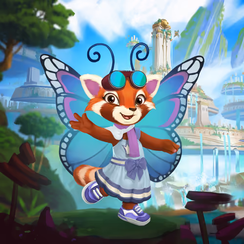 Isabella the Red Panda #4058