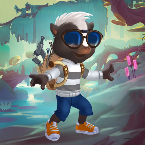 Lucas the Skunk #2560