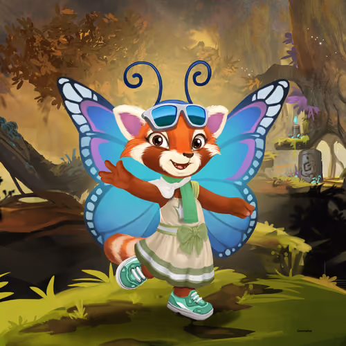 Isabella the Red Panda #5650