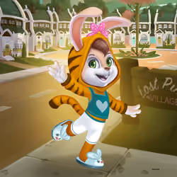 Maple the Tiger Bunny #1275