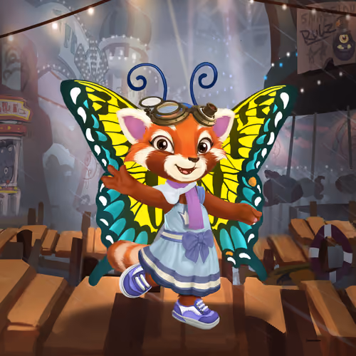 Isabella the Red Panda #2627