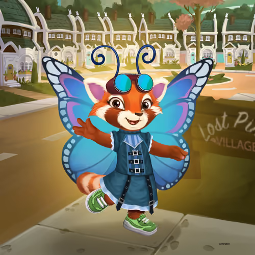 Isabella the Red Panda #3601
