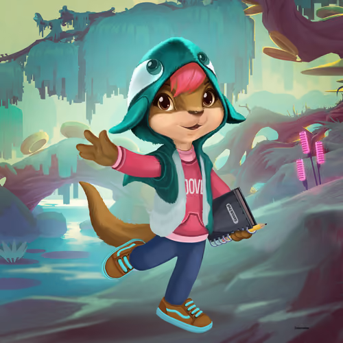 Ember the Otter #1750