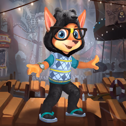 Oliver the Fox #4493