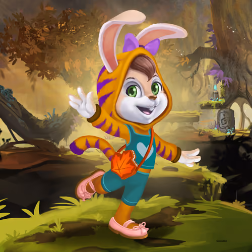 Maple the Tiger Bunny #322