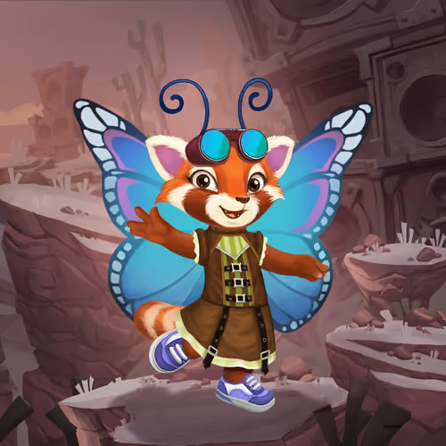 Isabella the Red Panda #1656