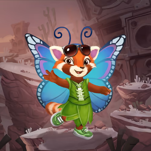Isabella the Red Panda #1242