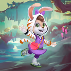 Maple the Tiger Bunny #3891