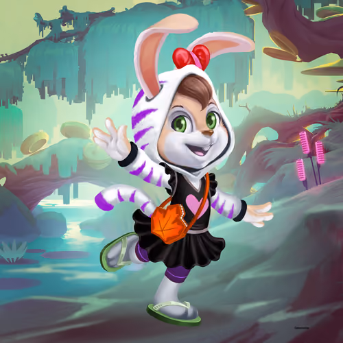 Maple the Tiger Bunny #5011