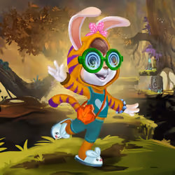 Maple the Tiger Bunny #2901