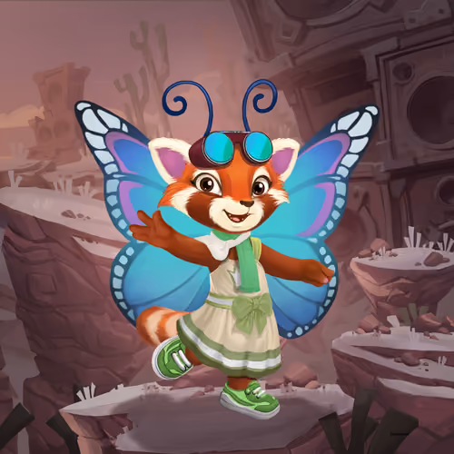 Isabella the Red Panda #2320