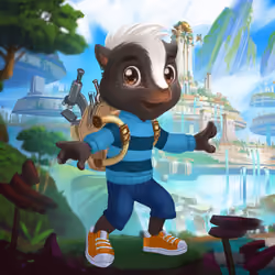 Lucas the Skunk #4156