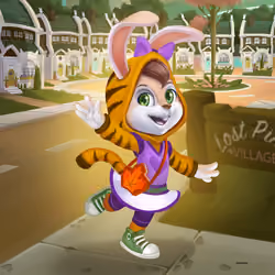 Maple the Tiger Bunny #2360