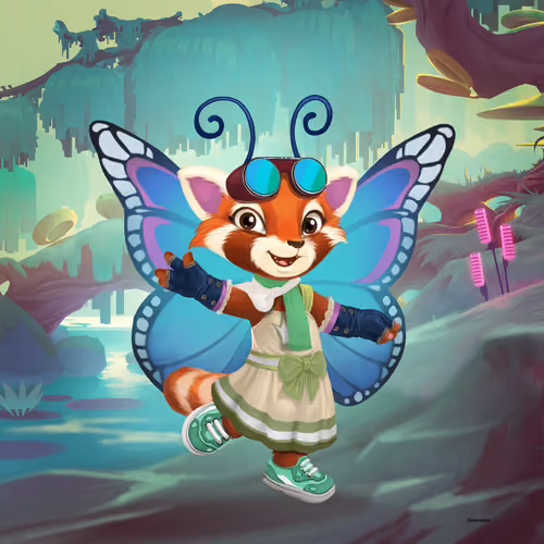 Isabella the Red Panda #4708