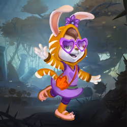 Maple the Tiger Bunny #1043