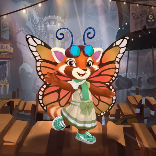Isabella the Red Panda #2601