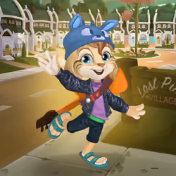 Ava the Lynx #3300