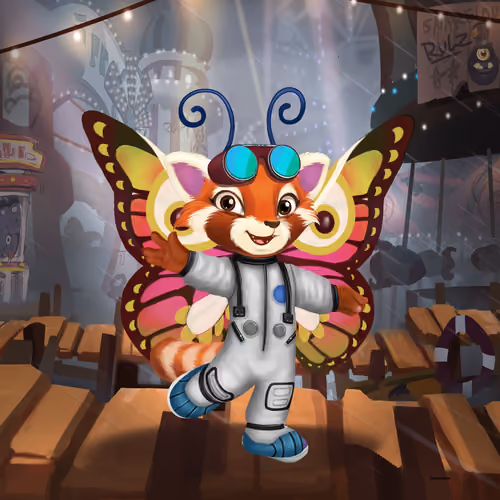 Isabella the Red Panda #2060