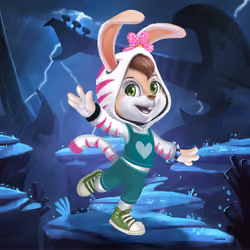 Maple the Tiger Bunny #4140