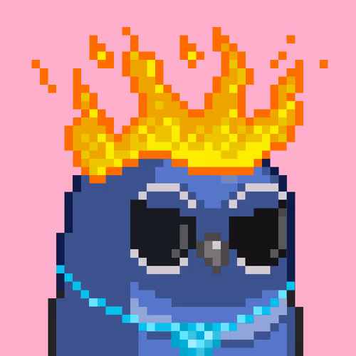 Fire Moon Birds
