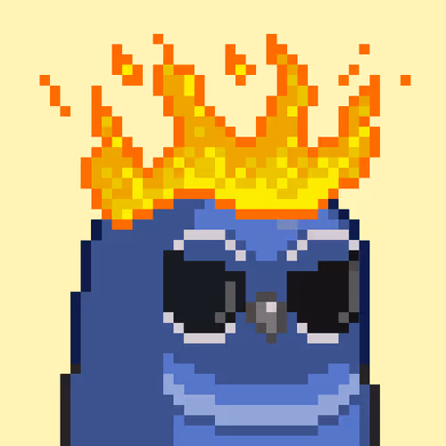 Fire Moon Birds