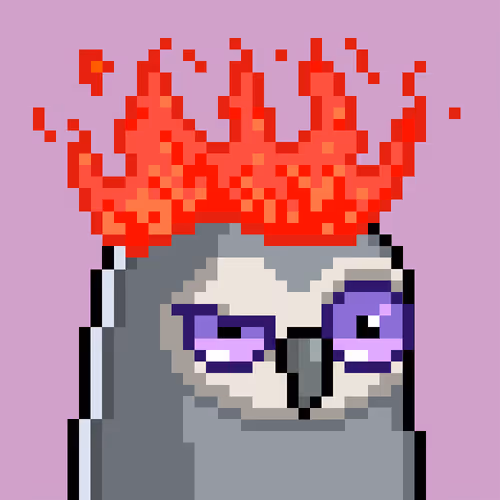 Fire Moon Birds