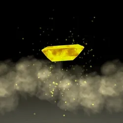 #4371 | 20 Carats Baguette Cut Yellow Sapphire | CCB