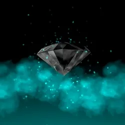 #1763 | 70 Carats Heart Cut Black Diamond | ABA