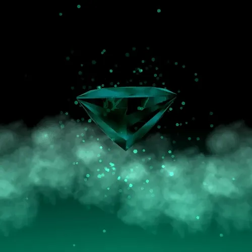 #3489 | 43 Carats Princess Cut Emerald | BBB