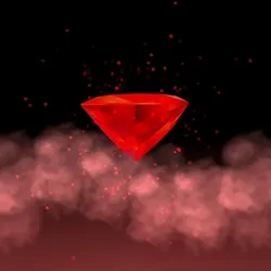 #2574 | 40 Carats Princess Cut Ruby | CAB