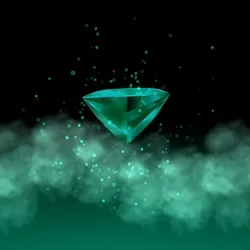 #4255 | 30 Carats Princess Cut Emerald | CBB